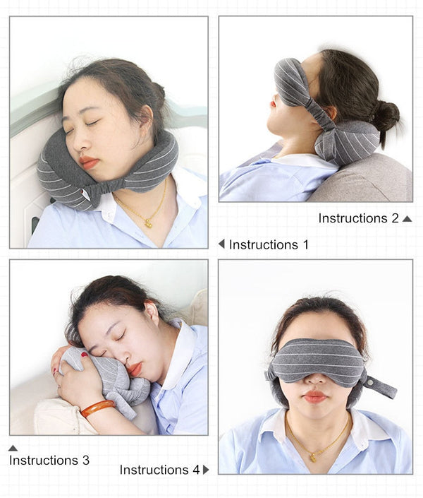 Travel Neck Pillow & Eye Mask