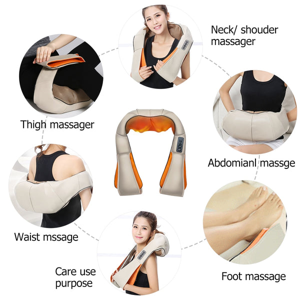 Infrared Heated Kneading Massager