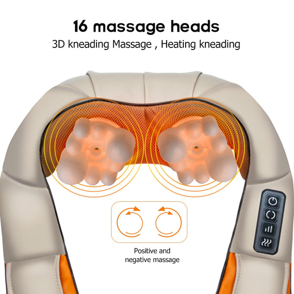 Infrared Heated Kneading Massager